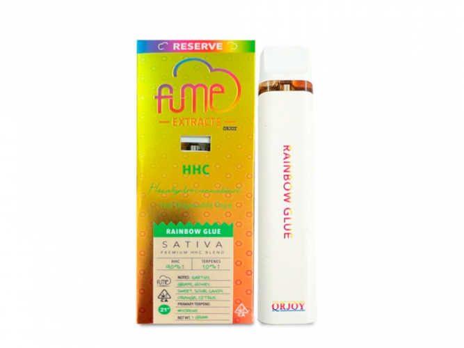 Fume RAINBOW GLUE 90% HHC 1 ml
