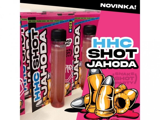 Shot 30 mg HHC truskawka